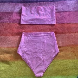 Shimmy Shine Barbie Pink Bandeau & Hotpants Matching Set